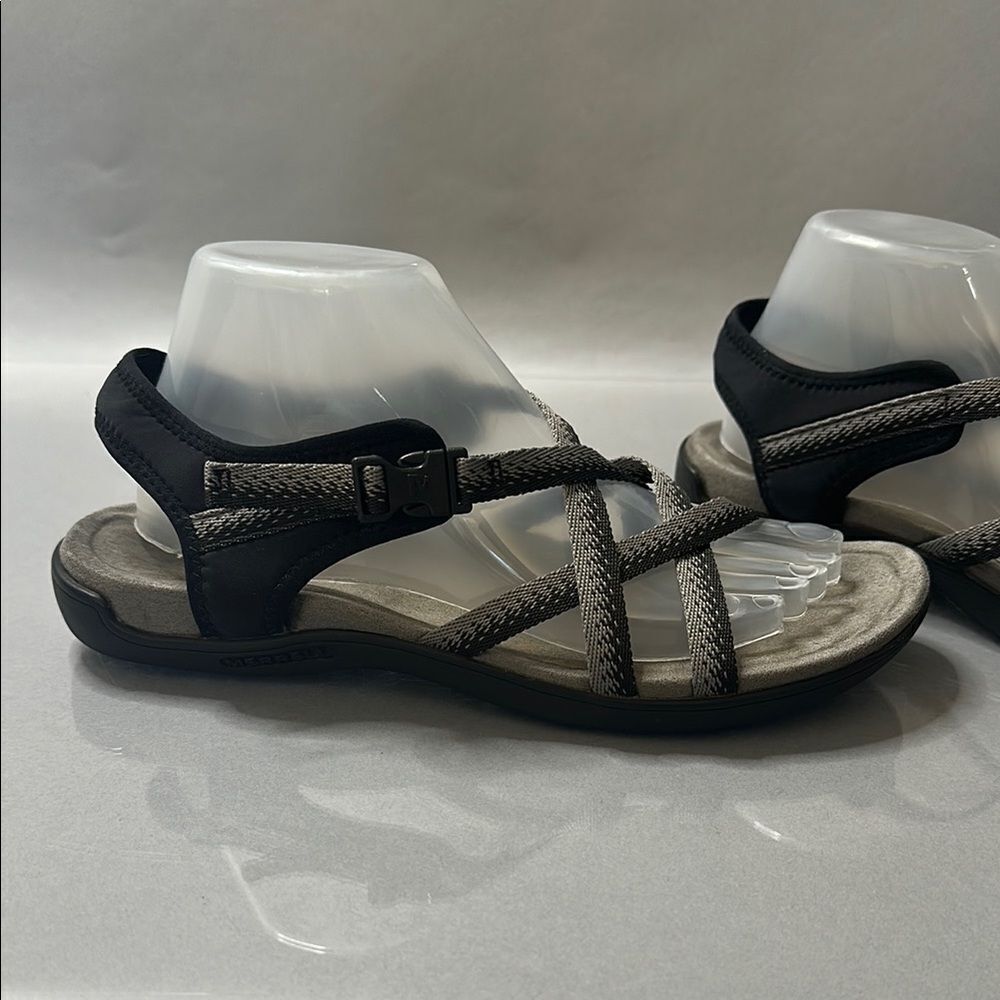 Merrell Women’s Strappy Comfort Sandals – Black/Charcoal
| size 9 | A-1642 - Picture 5 of 15